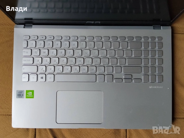 Asus X509J  FHD Intel Core i5-1035G1/Nvidia MX110 2GB/8GB/512SSD/нова батерия , снимка 2 - Лаптопи за работа - 54470013