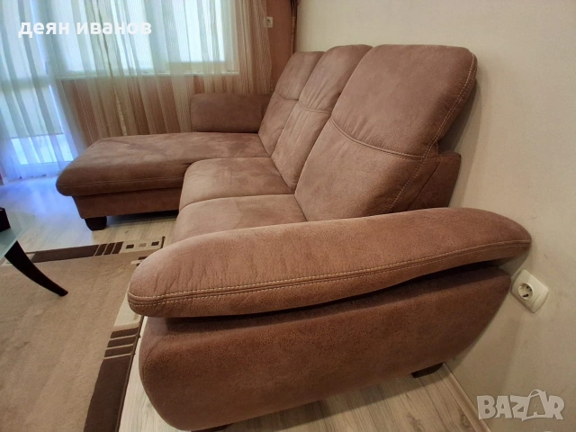 Ъглов диван , снимка 2 - Дивани и мека мебел - 54394497
