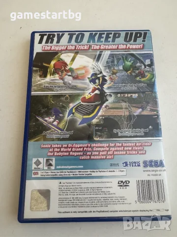 Sonic Riders за PS2, снимка 2 - Игри за PlayStation - 55657288