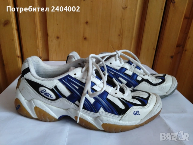 Маратонки Asics EY158 №41,5 и стелка 26см-кожени, снимка 2 - Маратонки - 54667632
