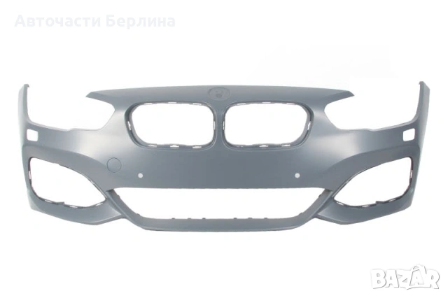 Предна броня M-Technic с парктроник с дюзи за фарове за BMW 1 BLIC