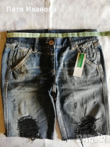 различни къси дънки Mango, Zara и др. , снимка 12 - Дънки - 54772678