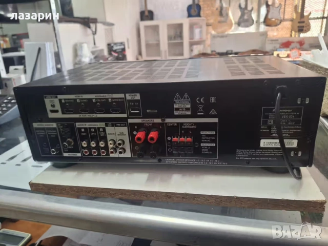 pioneer vsx-534, снимка 3 - Ресийвъри, усилватели, смесителни пултове - 54575447