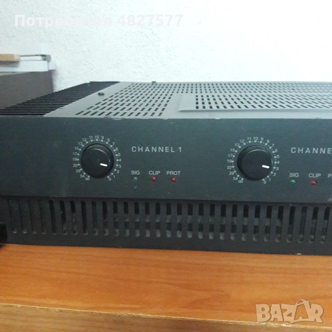 Професионално стъпало / усилвател Inter-M R300 Plus (2x150W / 1x300W), снимка 4 - Ресийвъри, усилватели, смесителни пултове - 55012433