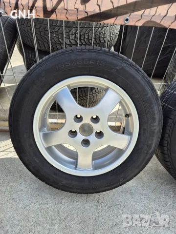 Джанти Borbet 15 цола , 5х112 , 6.5j , et40 195/65/15 Vw Audi Skoda, снимка 2 - Гуми и джанти - 54527712