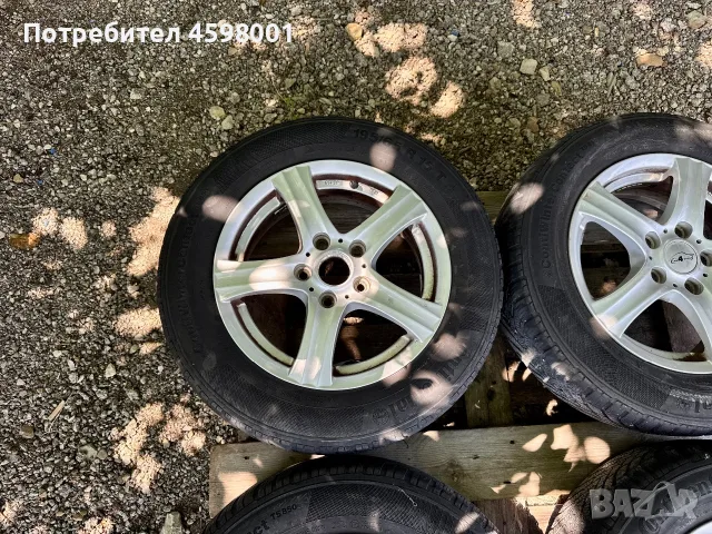 4бр.Алуминиеви джанти 15цола 5x112 за Vw Golf 5,6,Touran,Caddy,Skoda Octavia,Seat Altea,Audi A3, снимка 7 - Гуми и джанти - 55381736