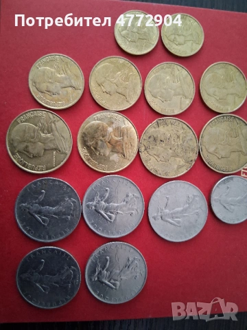 лот монети Франция, снимка 5 - Нумизматика и бонистика - 54316234