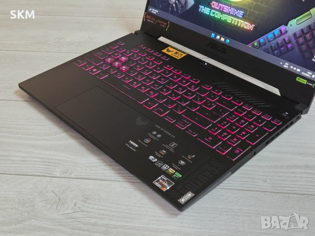 Ryzen™ 7 | RTX 4050| 512GB |IPS 144Hz| 16RAM лаптоп asus tuf и laptop gaming гейминг асус туф, снимка 6 - Лаптопи за игри - 54535911