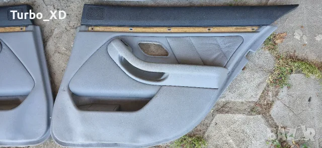 Продавам сиви кожени кори за вратите за BMW E39, снимка 6 - Части - 51966258