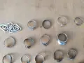 Лот сребърни накити/пръстени/сребро, снимка 7