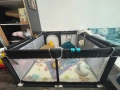 Бебешка кошара Playpen 120x120 см – отлично състояние, снимка 3