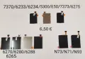 Дисплей Nokia X2,X3,C5,7020,2710,515,220,5800,6280,N82,C6,N93,5230,,5300,6234,7600,E66,C3-01,N97 min, снимка 5
