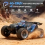 Чисто нова бърза RC Количка с Дистанционно 1:18 40км/ч BAZADER 4WD – Цвят: Син  , снимка 2