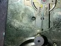Старинен механичен часовник от дърво, снимка 8