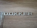 сребрист метален надпис Dacia Dokker, снимка 3