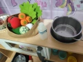 Детска дървена кухня IKEA DUKTIG + оригинални аксесоари IKEA, снимка 4
