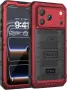 Кейс Beeasy за Iphone 17 Pro, IP68 водоустойчив, удароустойчив алуминиев брониран калъф с протектор, снимка 1