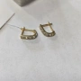 Златни обеци 0.78гр., снимка 2