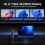 Нова Thunderbolt 5 докинг станция UGREEN 13 порта 8K 4K 144Hz MacBook Windows, снимка 5