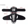 Мото наколенки и налакътници комплект Pro - biker- 2406-1, снимка 3