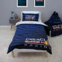 Нов Детски спален комплект Red Bull Racing двулицев син 135x200 см за стая фенове, снимка 3