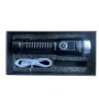 LED фенер YEMAO със зелен лазер, USB и дисплей, снимка 2