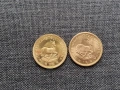 Златна монета 1 Rand Южна Африка 1Ранд , снимка 2