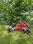 Детска количка / картинг с педали тип Abarth, Hecht, червена, 3-7 години, снимка 6