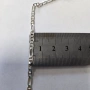Сребърен синджир 6.46гр.44см. , снимка 4