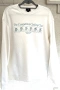 Суитшърт/ блуза  H&M Cycling Club в butter cream нюанс / унисекс / relaxed fit, снимка 2