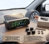 Датчици за налягане на гумите TPMS сензори соларни безжични външни смарт датчици 4бр., снимка 1