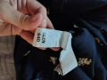 Сако Zara с бродерии, тъмносиньо, М размер , снимка 5