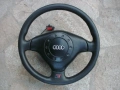 Волан трилъчев , кожен S Line - Audi A4 B5 - 1995 г до 1997 год !, снимка 2