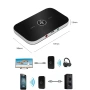 Bluetooth 5.0 аудио адаптер, предавател и приемник 2в1 за TV, кола, 3.5mm жак, RCA, USB 10208, снимка 5