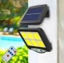 Лампа с отделен соларен панел и 128 cob led диода с 3 режима,дистанционно, снимка 4