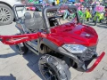 TEXAS акумулаторен джип FAST UTV червен, снимка 2