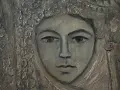 Картина "Лазарки", 1971 г., худ. Иван Чаушев (1935-2015), снимка 6
