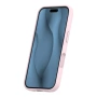 Кейс Silicone Thin Mag за iPhone 17 (6.3), светлорозов и Протектор, снимка 3
