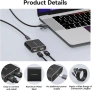 DGYBDFC USB-C към 2 HDMI адаптер – Dual Monitor, 4K + 1080P, MST/SST, снимка 5
