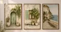 3 броя картини с крайбрежен пейзаж , снимка 1