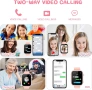 OKYUK T45 4G Детски смарт часовник със SIM карта, GPS тракер, видео разговори, SOS, камера, снимка 2