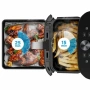 Еър Фрайър 2 в 1 - 11L - Midea MAD1100DADK - С две зони за готвене., снимка 3