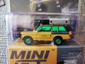 Mini gt 1:64 CHASE 1144 Range Rover Winner Camel Trophy Sumatra 1981, снимка 1