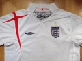 England / Umbro - футболна тениска на Англия, снимка 2