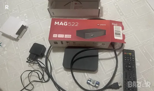 4K IPTV приемник MAG 522, снимка 2 - Приемници и антени - 55342990