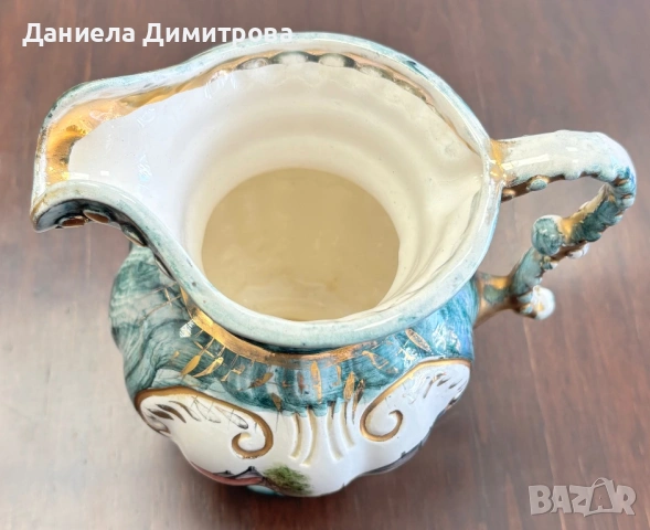 Керамична кана, Н. В. Belgium, снимка 6 - Антикварни и старинни предмети - 54288453