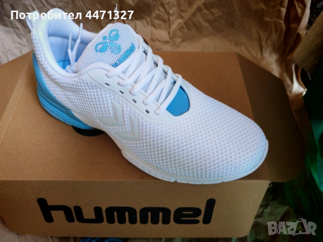 Чисто нови маратонки Hummel Aerocharge Fusion STZ – За зала и хандбал, 44,5, снимка 10 - Маратонки - 54368786