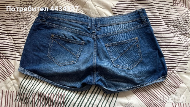 Къси дънкови панталонки, снимка 6 - Къси панталони и бермуди - 54077091