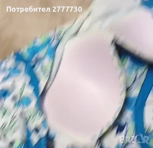 Бански твърда чашка с парео пола размери  L  гр.98см х 108см еластичност , снимка 5 - Бански костюми - 55461178