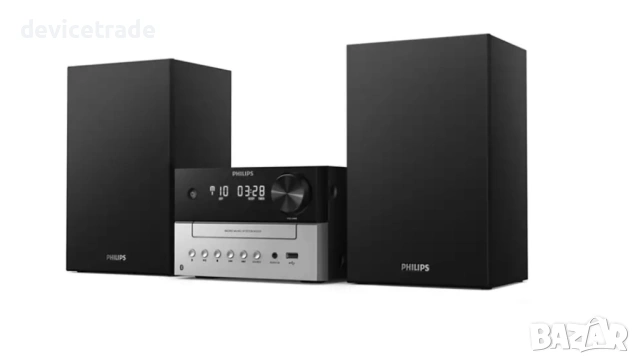 Микро музикална система Philips TAM3205M2/12, снимка 2 - Аудиосистеми - 54414252